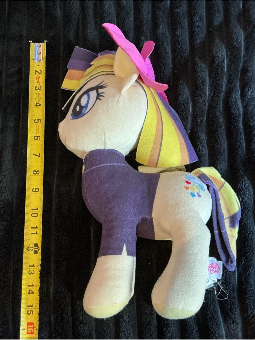 My Little Pony Purple and Yellow Songbird Serenade Plush
